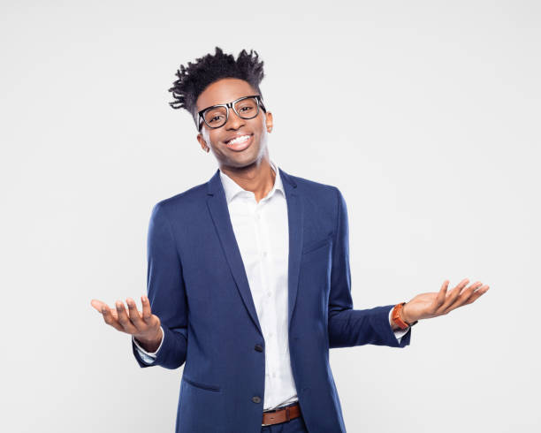istock Good looking afro american businessman 1064221750