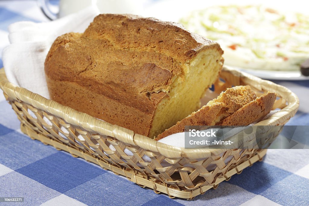 Corn bread  Baked Stock Photo