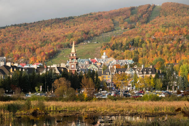 istock Mont-Tremblant village, Quebec, Canada 1064226072