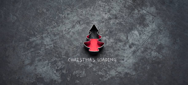 istock Christmas loading - Tree Holiday Blackboard Metal Red Fun Humor 1064228876