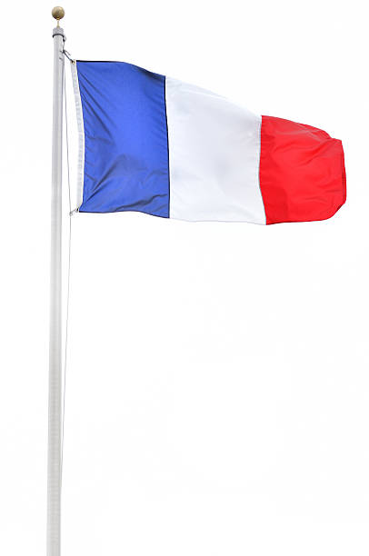 French Flag stock photo