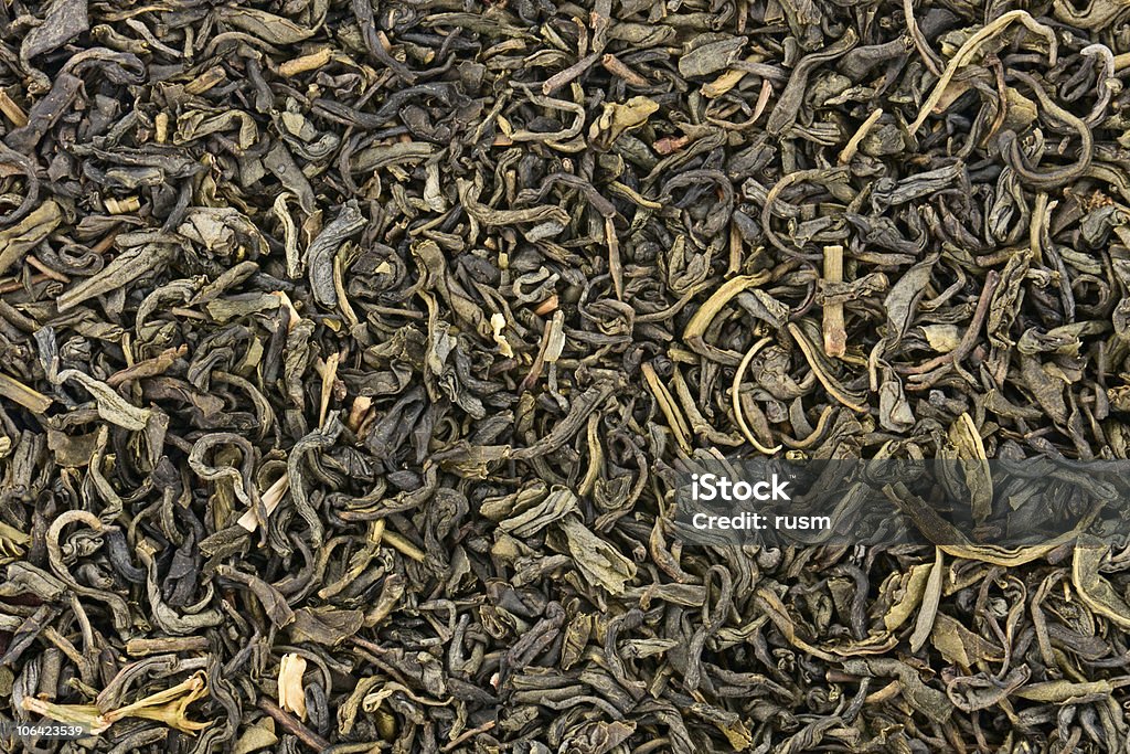 Folhas de chá - Foto de stock de Amontoamento royalty-free