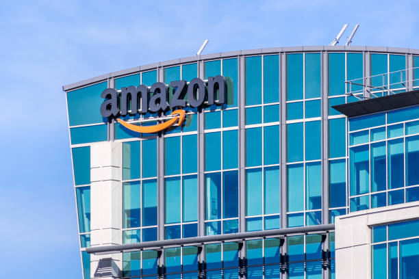 siedziba firmy amazon w dolinie krzemowej - central unit zdjęcia i obrazy z banku zdjęć