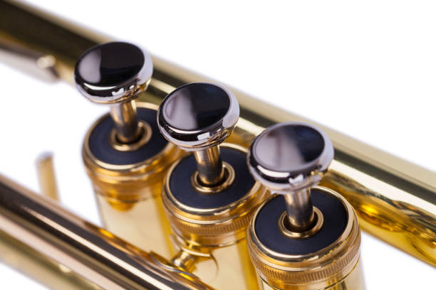istock Trumpet Keys Close Up 1064246928
