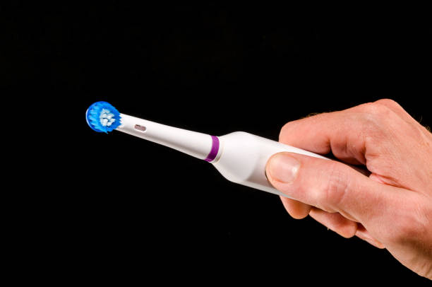istock Close-up of toothbrush 1064251142