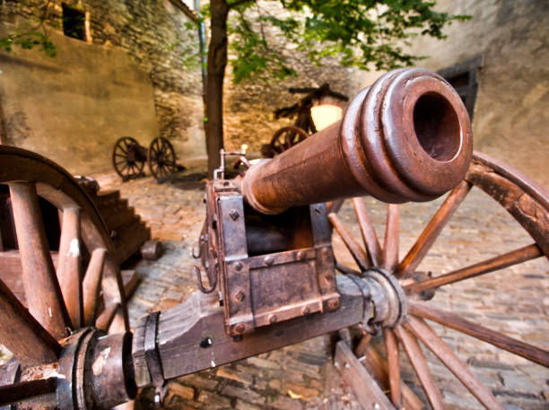 istock Old Cannon in Prague Castle 1064263234