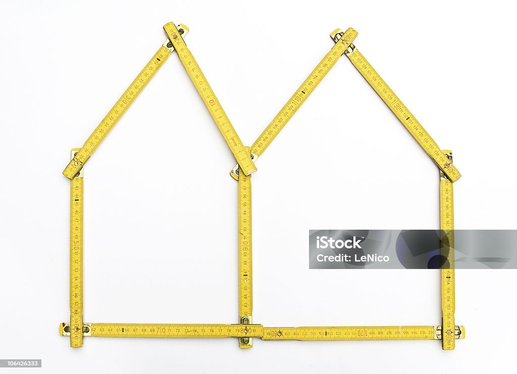 Semidetached House  Building - Activity Stock Photo