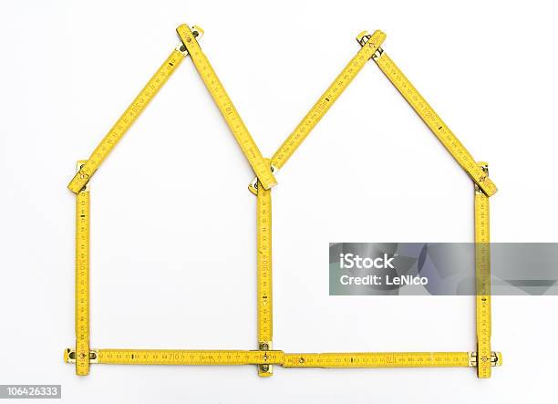 Semidetached House Stock Photo - Download Image Now - Building - Activity, Color Image, Construction Industry