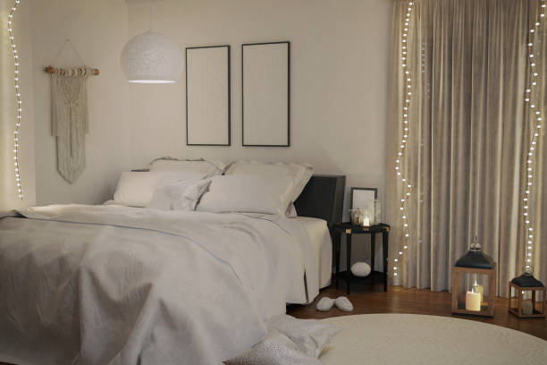 istock Cozy Christmas Bedroom 1064266194