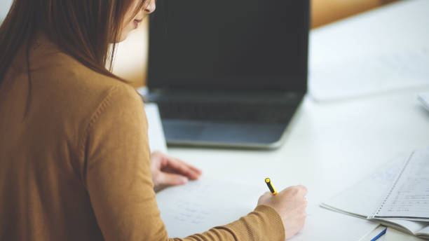 istock Businesswoman working in her office 1064276280