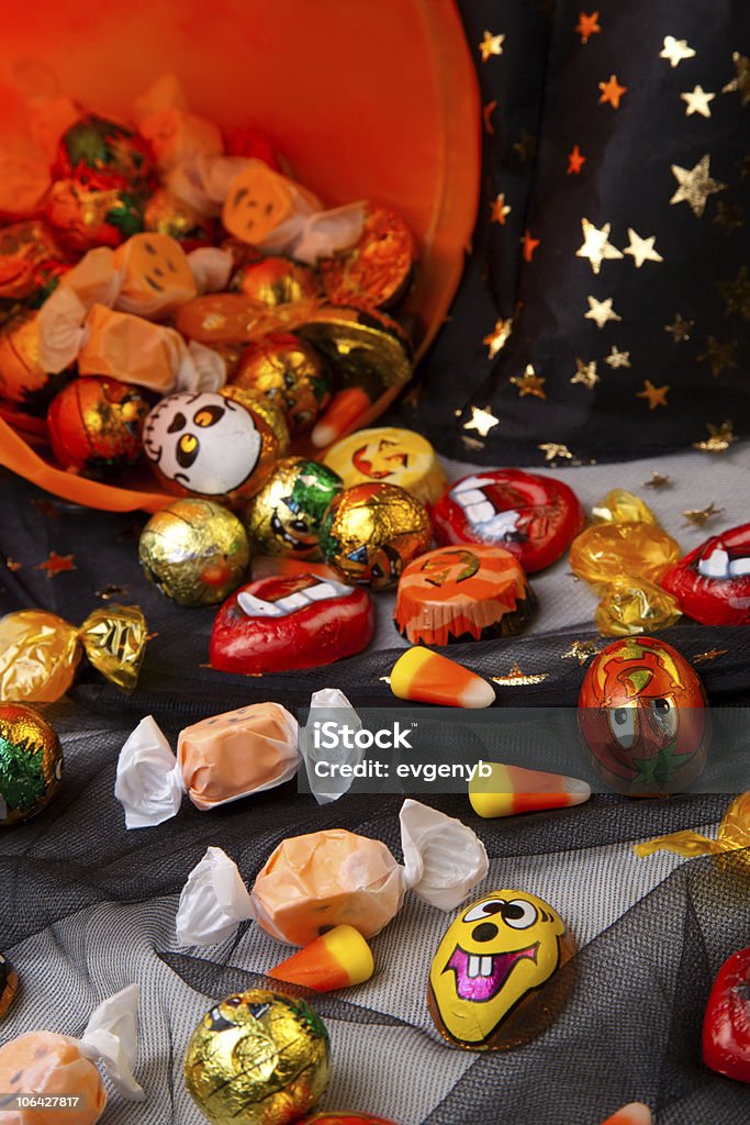 Halloween candy assorti - Foto stock royalty-free di Halloween