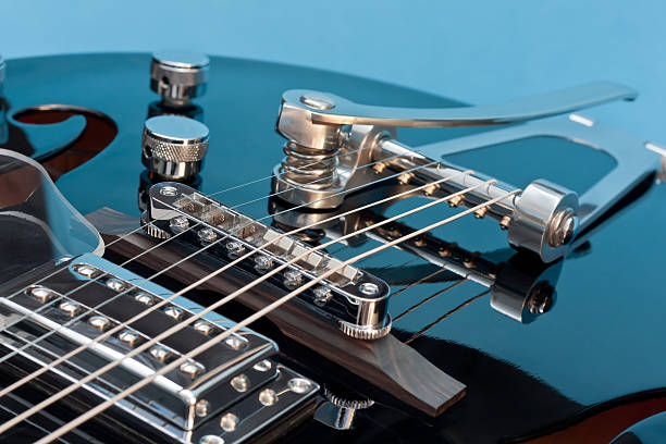 istock Bluez Hollow Body Guitar 106428142