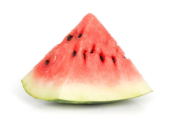 istock Slice of juicy red watermelon 106428188