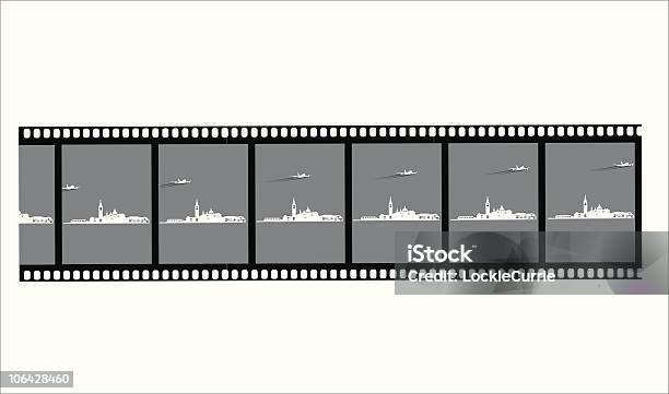 Venice Film Ujemny - Stockowe grafiki wektorowe i więcej obrazów Aparat fotograficzny - Aparat fotograficzny, Architektura, Bez ludzi