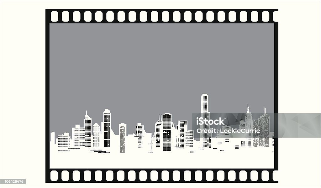 Film negative  Movie stock vector