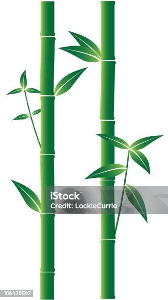 Germogli Di Bambù - Immagini vettoriali stock e altre immagini di Bambù - Graminacee - Bambù - Graminacee, Bambù - Materiale, Sfondi