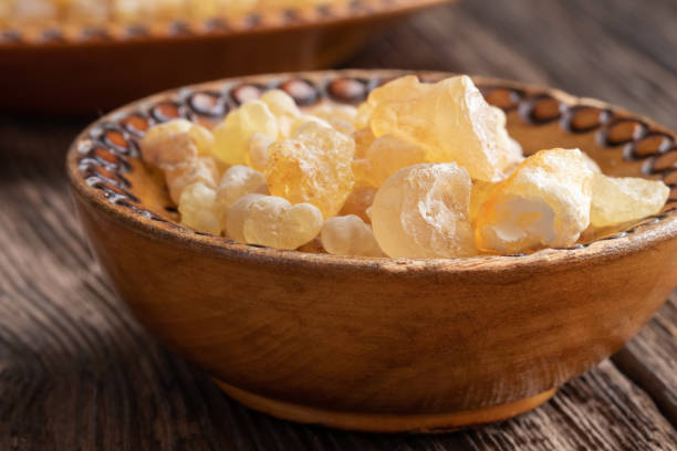 istock Frankincense resin in a bowl 1064288454