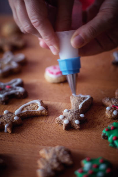 istock Holiday baking - gingerbread cookies 1064298452