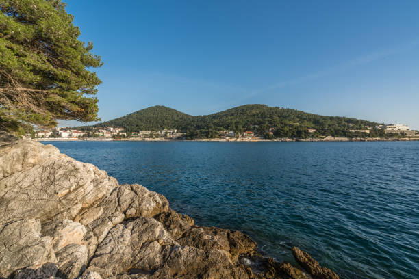 istock Beautiful rocky Croatian coast in Dubrovnik 1064298506