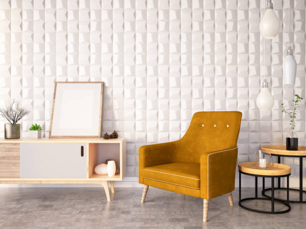 istock Living Room with Armchair 1064310370