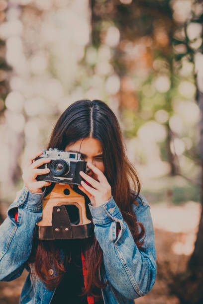 istock Woman Photographer in Nature 1064312476