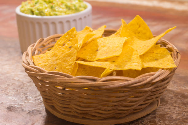istock Guacamole with Tortillas 1064318688