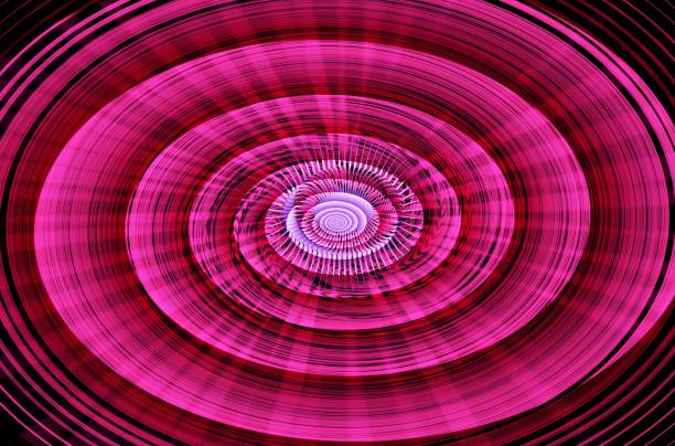 istock Colorful disc with rays from the center. Geometric background in retro style. Stylish abstract graphics. 1064320960
