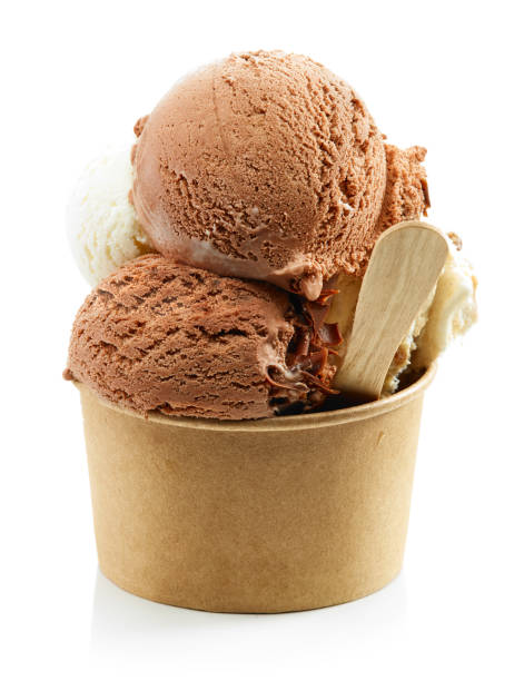 istock chocolate and vanilla ice cream 1064364168