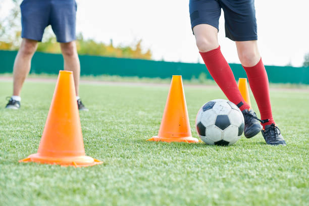 istock Boy in Football Practice 1064366140