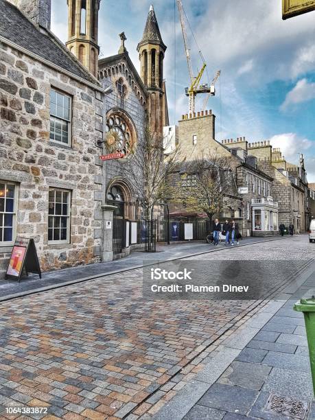 Aberdeen City Centre Stock Photo - Download Image Now - Aberdeen - Scotland, Scotland, Old