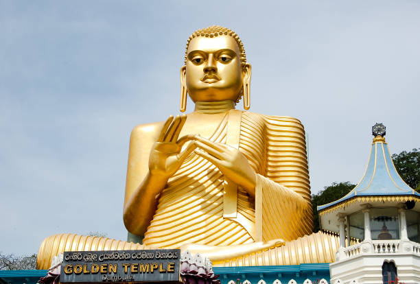 istock Buddha - the golden temple. Sri Lanka. Dambulla 1064399658