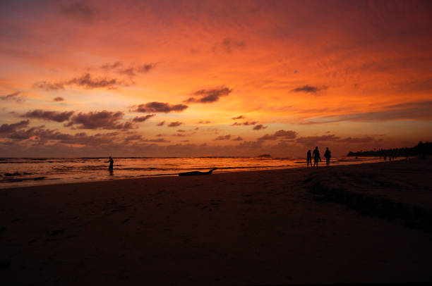 istock sunset on the indian ocean. Sri Lanka 1064399730