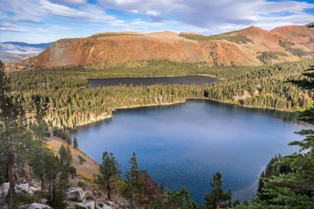istock Aerial view of Mammoth Lakes basin 1064413974