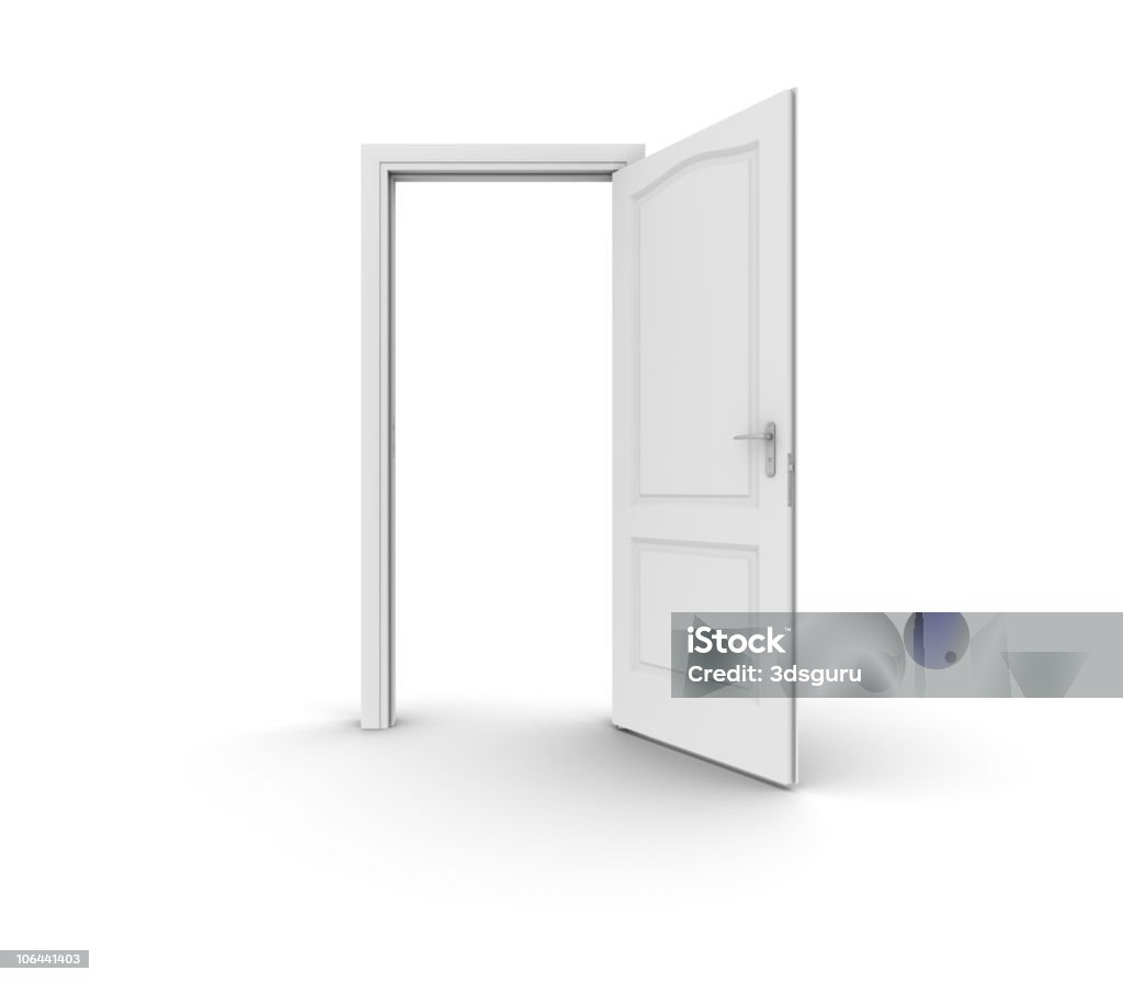 Apertura porta - Foto stock royalty-free di Accessibilità