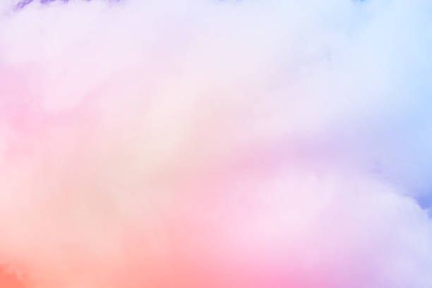 istock artistic cloudy sky with pastel gradient color ,nature abstract background 1064416266