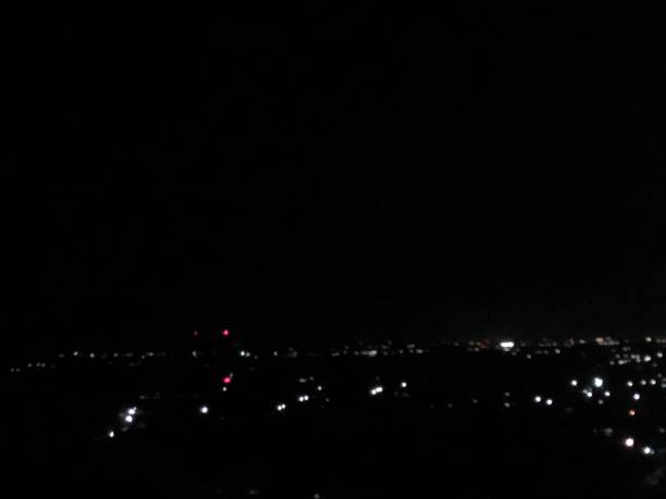 istock The city light in the dark night 1064422718