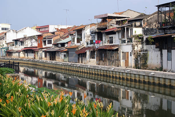 Old casas - foto de stock