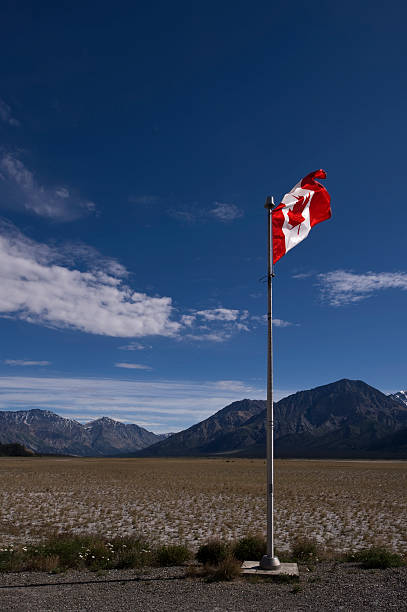 Canada Flag stock photo