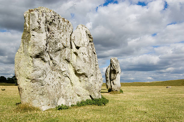 istock Avebury Stones and moody sky 106443477