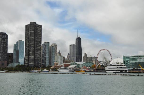 istock View of Chicago from lake Michigan 1064439882