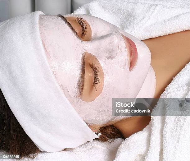 Mask On Face Stock Photo - Download Image Now - Adult, Beauty Product, Beauty Spa