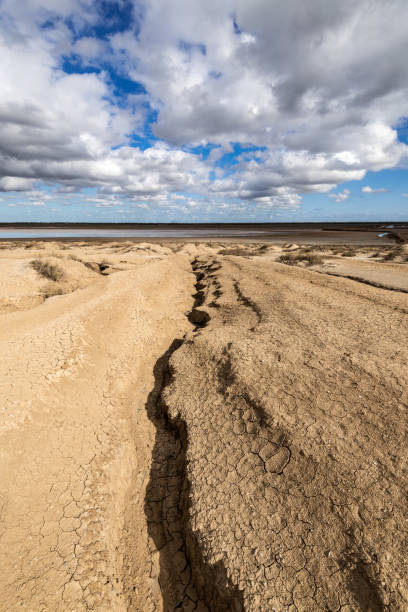 istock Cracked earth, consequences of earthquake 1064444900