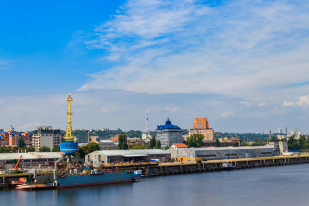 istock River cargo port in Kiev, Ukraine 1064448726