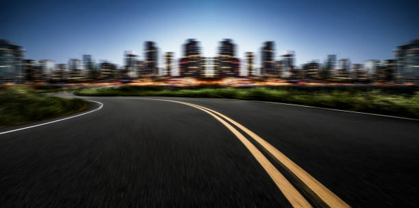 istock road towards Vancouver downtown 1064451752