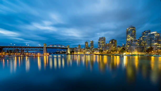 istock Vancouver waterfront skyline with Burrard Street Bridge 1064452210