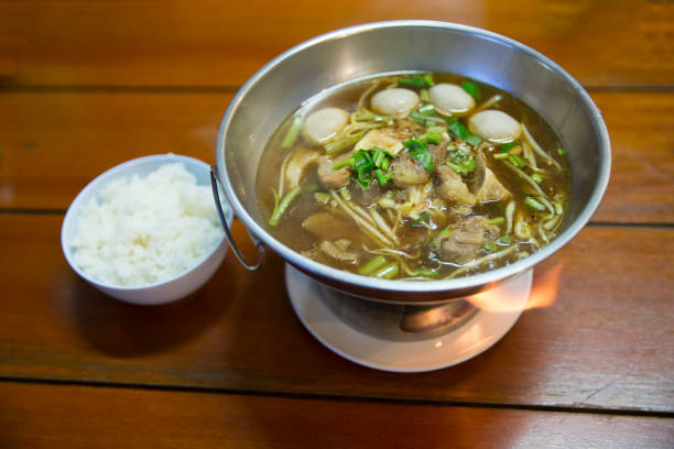 istock Chinese clear soup Stewed Beef and Meatballs 1064463198