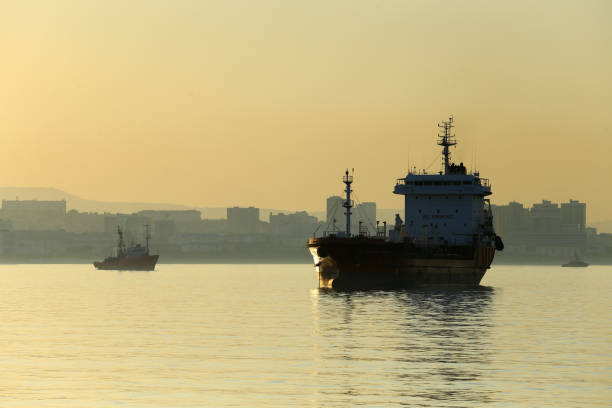 istock vessel in the sea on a sunny day 1064467020