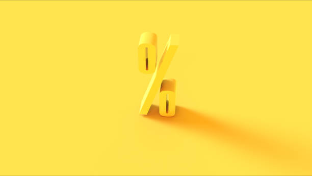 istock Bright Yellow Percent Sign 1064469412