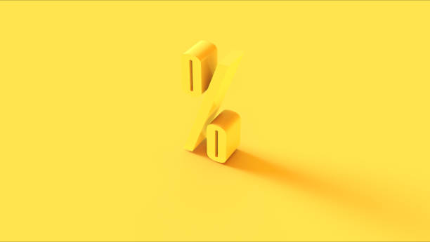 istock Bright Yellow Percent Sign 1064469424