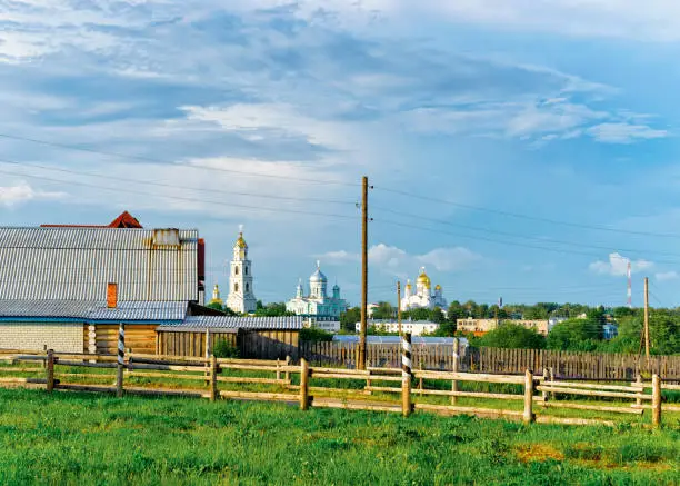 Holy Trinity Seraphim Diveevo monastery in Diveevo in Russia.